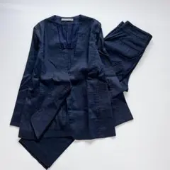 美品✨ theory luxe リネン　セットアップ　ノーカラージャケット