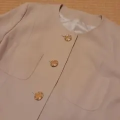 【日本製】ウールノーカラージャケット