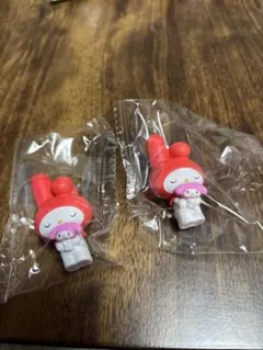 マイメロディ ぬいぐるみといっしょ フィギュア 2個セット