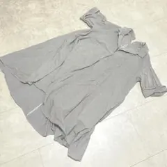 アズールバイマウジー ストライプ 半袖シャツワンピース S