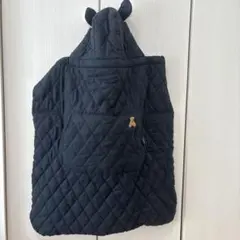 POLO クマ耳付きフード 抱っこひもカバー