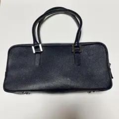 【美品】紺 ネイビー　ハンドバッグ
