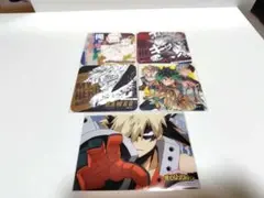 僕のヒーローアカデミア コースター 4枚 ブロマイド1枚セット