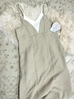 新品タグつき　しまむら　tomo キャミソールワンピース　L