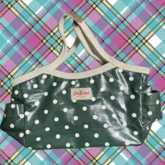 CathKidston 水色 ドット トートバッグ キャスキッドソン 00s
