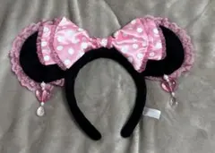 ミニーちゃんイヤリングカチューシャ ピンク ご希望の値段募集中です。