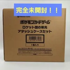 ポケモンカードゲーム ロケット団の栄光アタッシュケースセット 新品未開封品