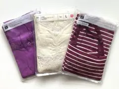 【値下げ】3点まとめてユニクロキャミソールチューブトップLサイズUNIQLOのサムネイル