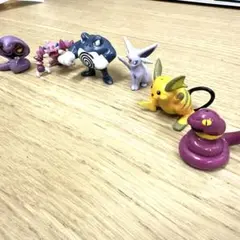 ポケットモンスター　モンコレ　ミニフィギュアセット 全6体