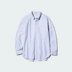 UNIQLO 옥스포드 셔츠 스트라이프 긴팔 3XL 사이즈