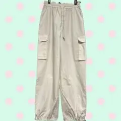 カーゴパンツ アイボリーのサムネイル