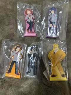 一番くじ 僕のヒーローアカデミア-紡がれる想い- I賞ラバースタンド 5点セット