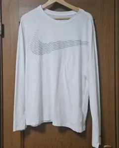 NIKE ナイキ　長袖Tシャツ　ロンT Dri-FIT 白　ホワイト　XL
