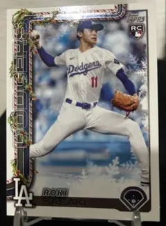 Topps Holiday Roki Sasaki ルーキーカード