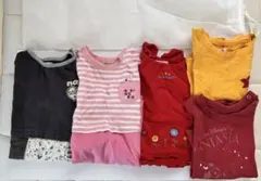子供服　夏服　女の子80・90サイズ Tシャツ ワンピース　まとめ売り　保育園着