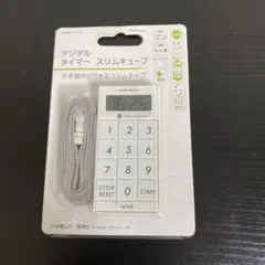 DRETEC デジタルタイマー スリムキューブ T-148WTSCのサムネイル