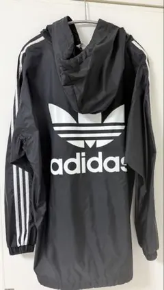 adidas Originals フード付き ウィンドブレーカー バックプリント