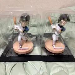 北海道日本ハムファイターズ 稲葉篤紀 フィギュア 2体セット 背番号41