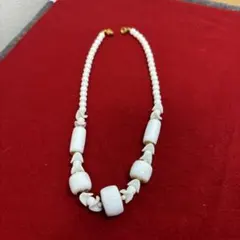 ネックレス フェイクパール 真珠 パール y2k グランジ ホワイト