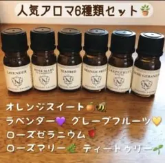 100%天然精油　アロマオイル　精油　ラベンダー　セット　アロマ