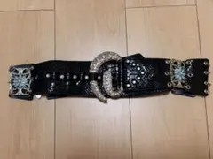 d.i.a クロスバックル キラキラ ベルト Y2K 00s 平成ギャル 渋谷
