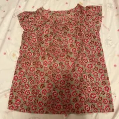 Bonpoint ボンポワン　リバティー花柄　半袖ブラウス 10a 新品未使用