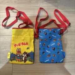 クッピーラムネ サコッシュポーチ 2個セット