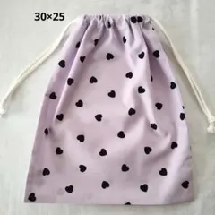 体操着袋　体操着入れ　巾着　ハンドメイド　L14