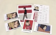 ハイキュー　研磨　キャラポトレ2 ポストカード