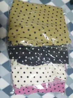 ✨再入荷✨ドット柄 ロング スカート 春夏服 ボトムス　ブラック