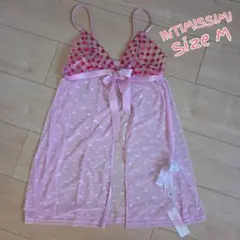 Intimissimi キャミソール ハート柄 ピンク Size Mのサムネイル