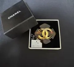 CHANEL シャネル　鼈甲柄　ココマーク　ブローチ