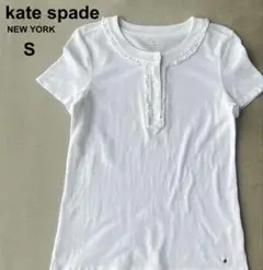 【kate spade NEW YORK】ケイトスペード　S　ポロシャツ　半袖のサムネイル