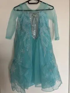 アナと雪の女王 水色ドレス 6-7歳