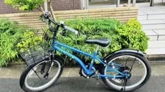 ASAHI DRIDE 子供用自転車 ブルー 20型（20インチ）錦糸町現地渡しのサムネイル