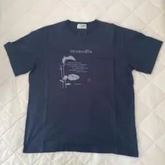 Crocodile Tシャツ ネイビー ポケット付き Mサイズのサムネイル