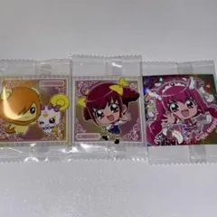 プリキュアシールウエハース3 キャンディ&ポップ/みゆき/キュアハッピー セット