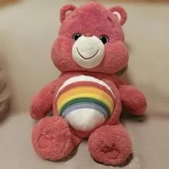 ケアベア ピンクぬいぐるみ