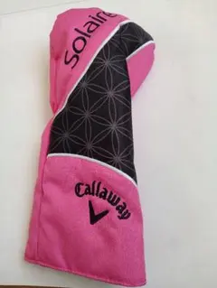 ⭐️超美品 Callaway Solaire ドライバー用ヘッドカバー ピンク