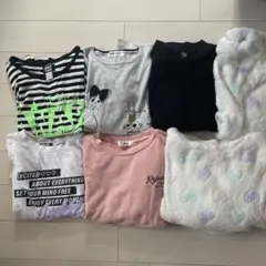 ANAP H&M ピンクラテトップス セット（140センチ服）