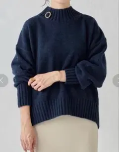 コラージュ ガリャルダガランテ⭐︎ハイネックニット⭐︎ネイビー