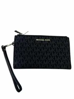 MICHAEL KORS ロゴポーチ ブラック