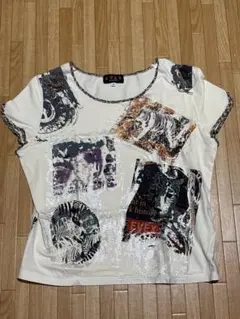 EVEX by KRIZIA アニマル柄 半袖Tシャツのサムネイル