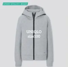 タグ付き UNIQLO ウルトラストレッチドライスウェットパーカ （長袖）