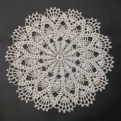 ハンドメイドドイリー3 生成り