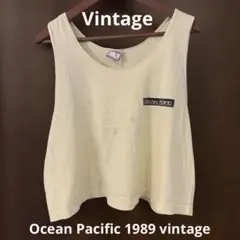 Ocean Pacific 1989 vintage タンクトップ イエローのサムネイル