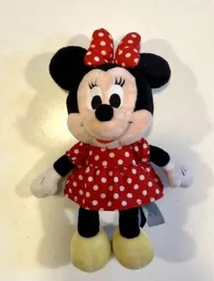 ディズニー　ミニー　キーホルダー　ぬいぐるみ　スクバ