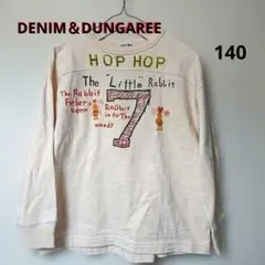 ＜DENIM＆DUNGAREE＞お絵描き 長袖Tシャツ