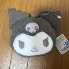 クロミ サンリオキャラクターズ　モカブラウンフェイスポシェット