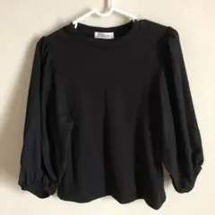 アーバンリサーチ SONNYLABEL ブラック五分袖トップス